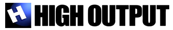 HIGH OUTPUT logo