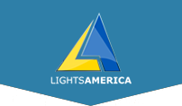 LIGHTS OF AMERICA logo