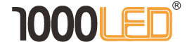 1000LED INC logo